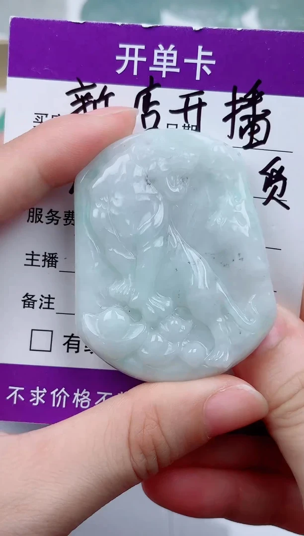 翡翠未镶嵌颈饰