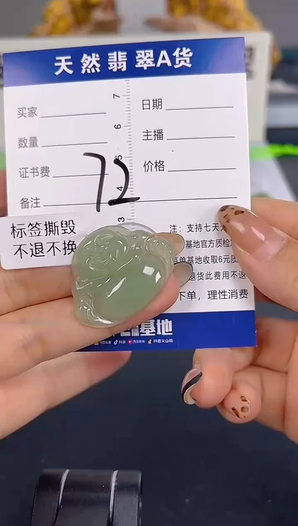 颈饰未镶嵌翡翠纯天然缅甸翡翠A货