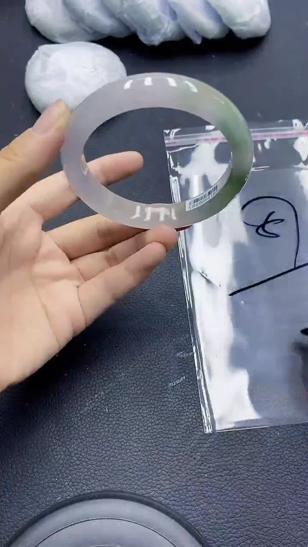 高冰透美人手镯 所见即所得84