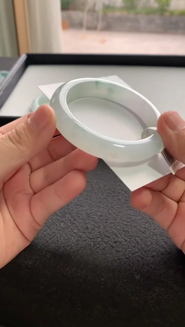 未镶嵌手镯翡翠55.4正圈Y1399买断