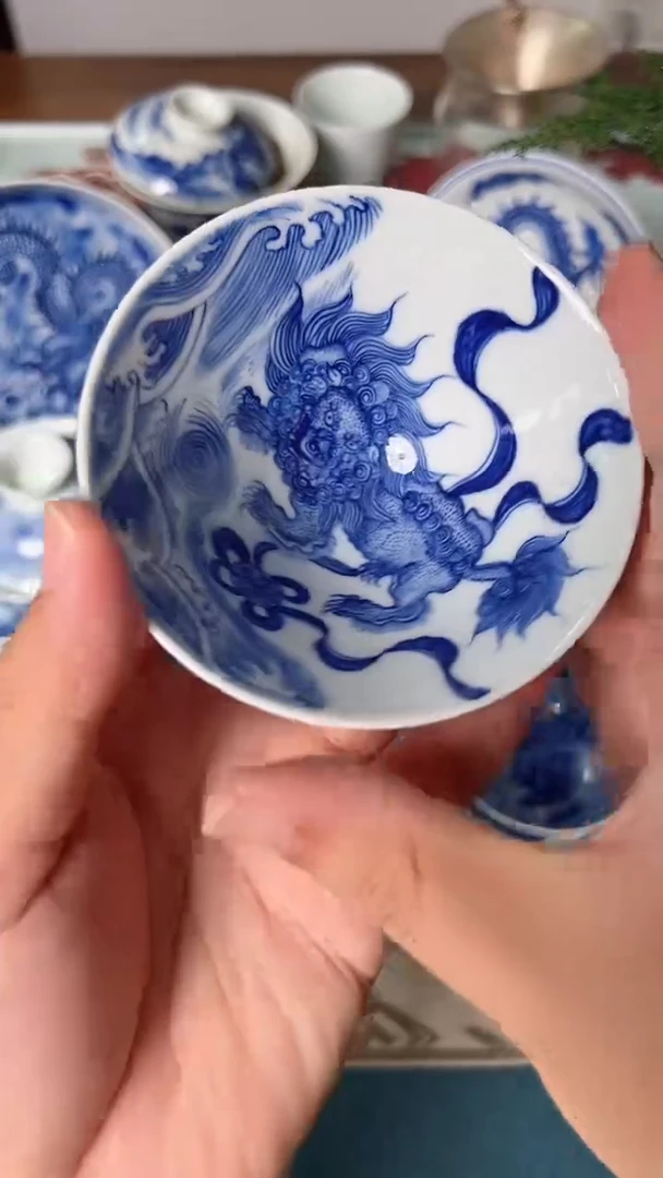 手工手绘青花陶瓷