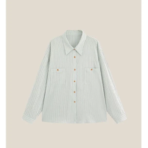 MM秋季新款宽松休闲设计气质衬衫1370D