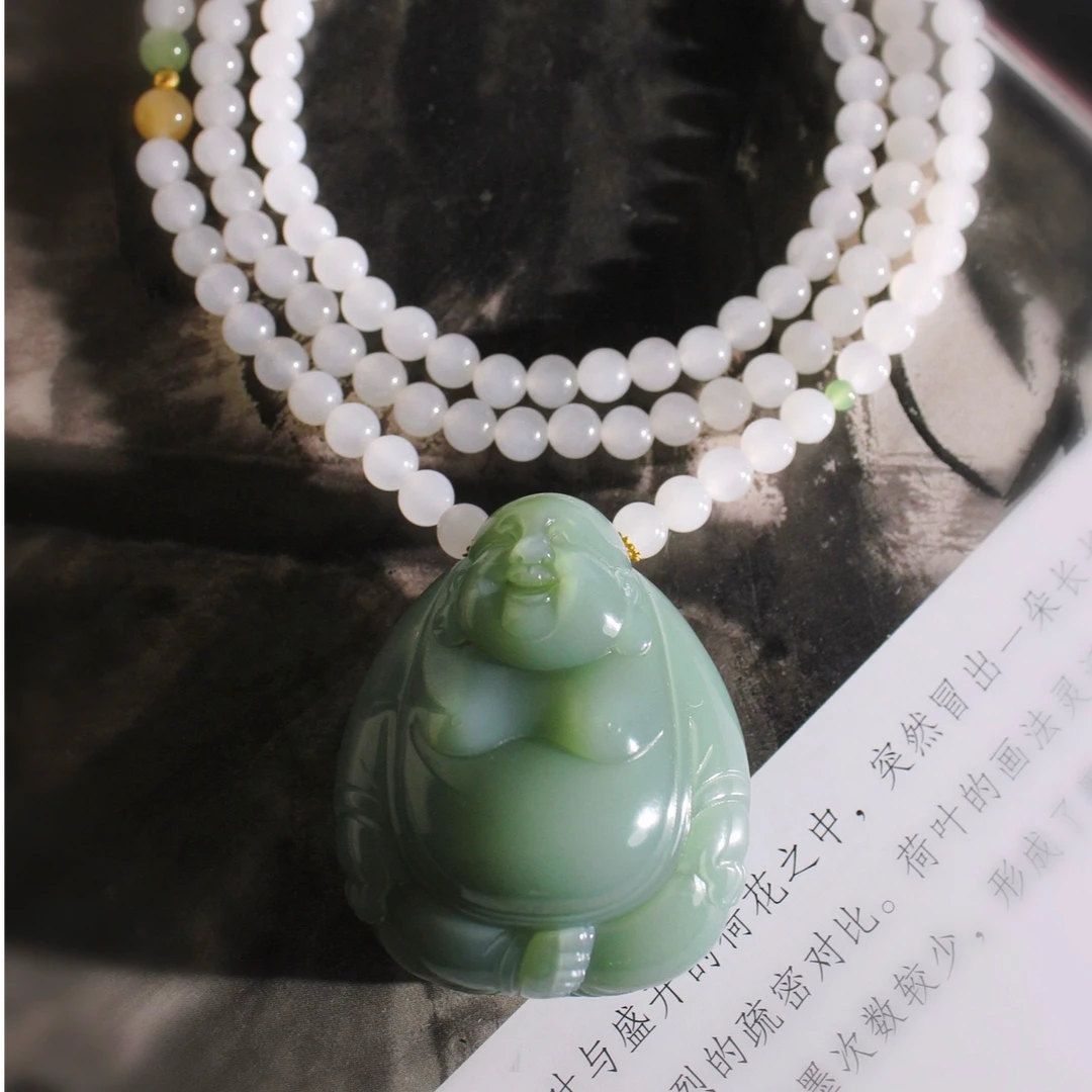 【岚溪珠宝】——名家珍藏款，福气满满弥勒佛，一见你就笑，心宽福自来