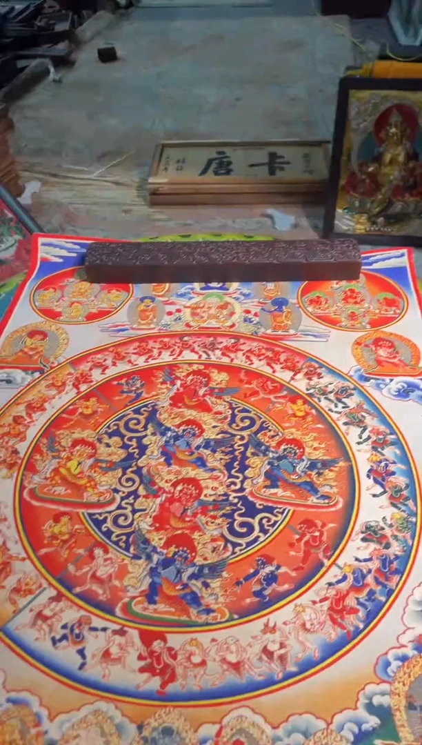 卷轴画卷轴画奥奥的唐卡
