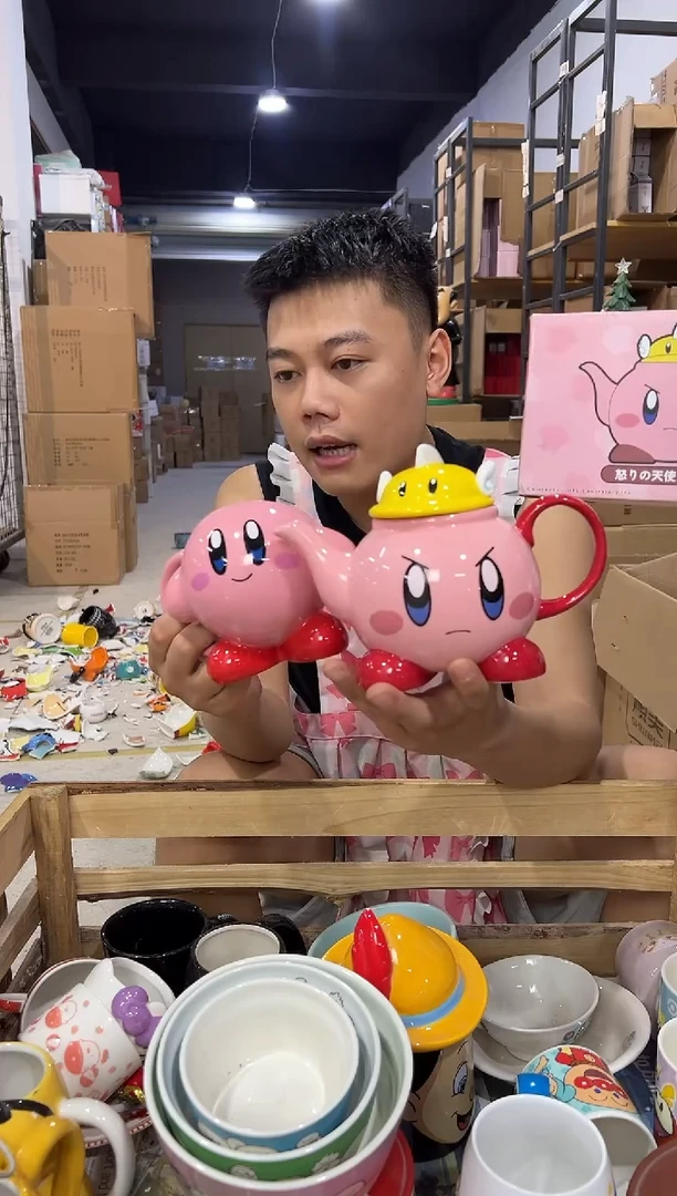 瓷片星之卡比一壶一杯