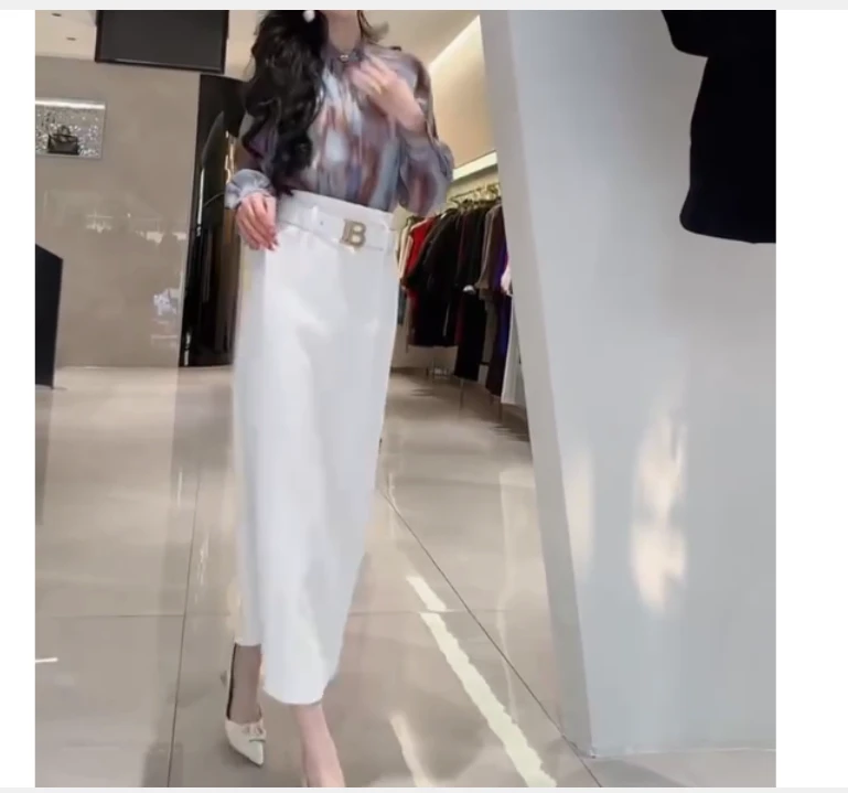 2025春季新款网红同款洋气气质韩版潮流女装上衣半身裙女M1