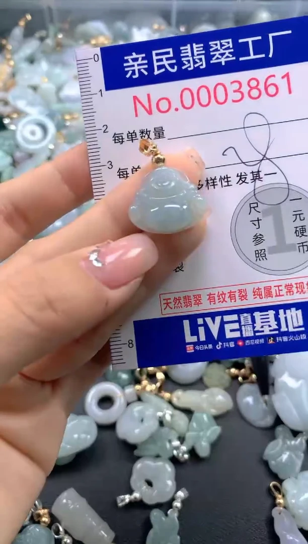 颈饰未镶嵌翡翠3861