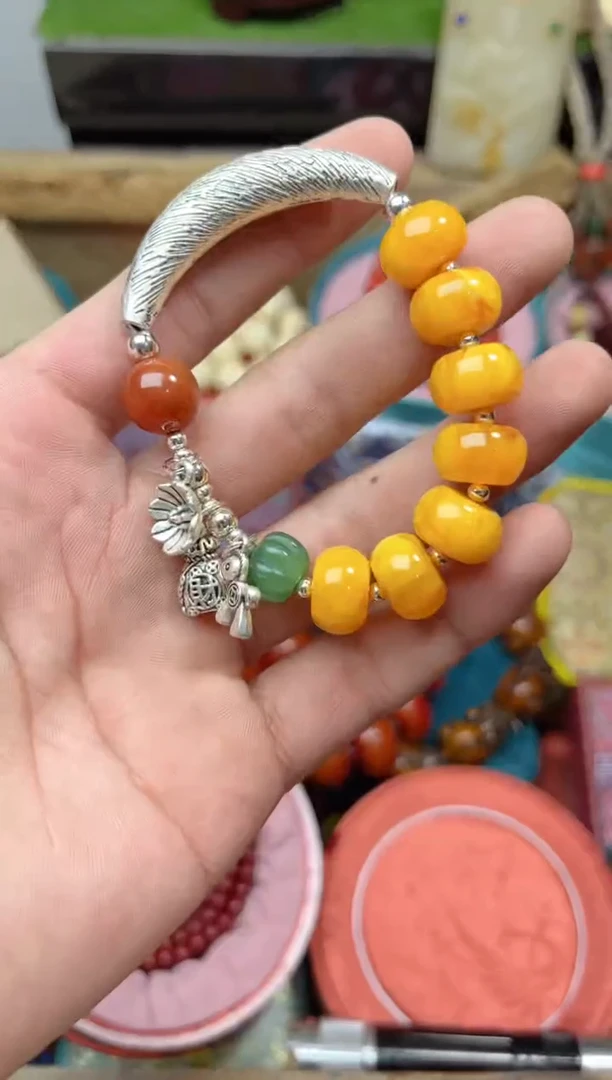 【闪购商品】蜜蜡手链未镶嵌点击链接下单即可