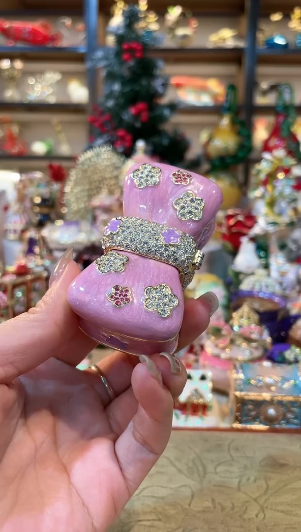 【闪购商品】珐琅彩首饰收纳盒