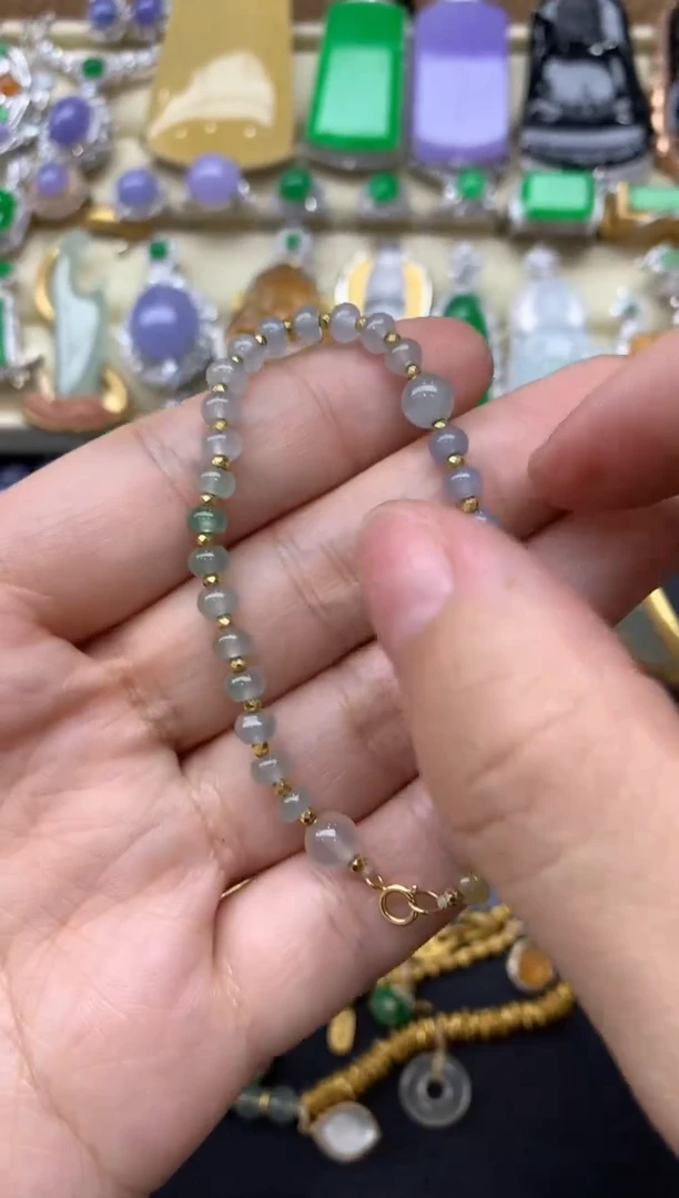 【闪购商品】翡翠手链未镶嵌157-中国好珍宝
