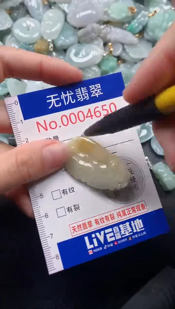 吊坠(不含链)未镶嵌翡翠4650