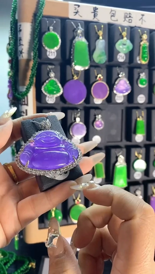 【闪购商品】翡翠颈饰银S925镶嵌230...