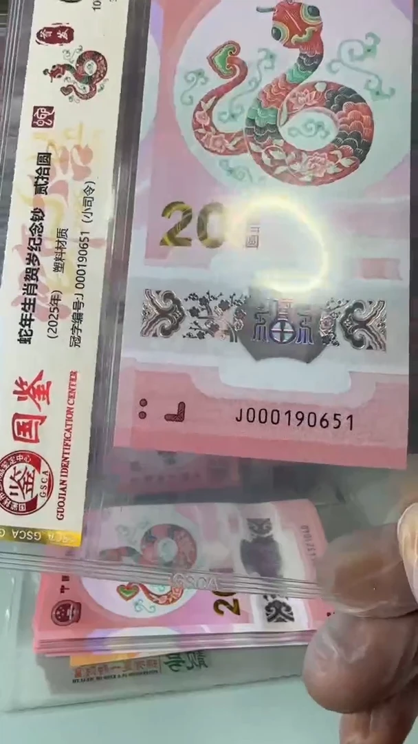 【闪购商品】塑料蛇钞单张！-000190651