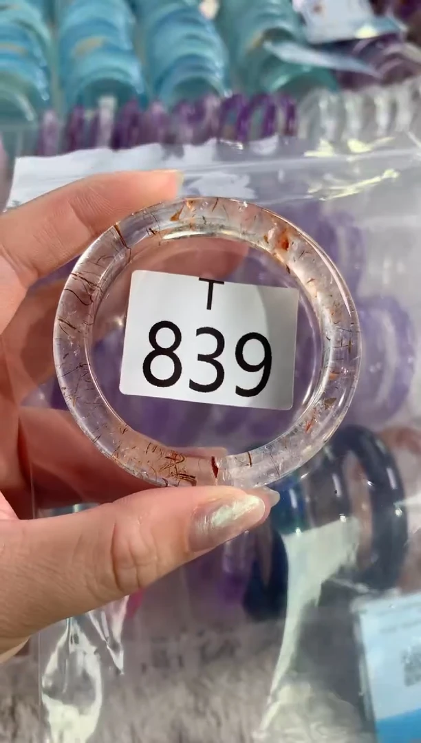 未镶嵌珠宝半成品水晶V****。T839-52