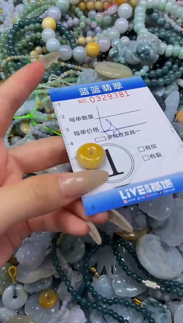 翡翠未镶嵌颈饰闪购0329381