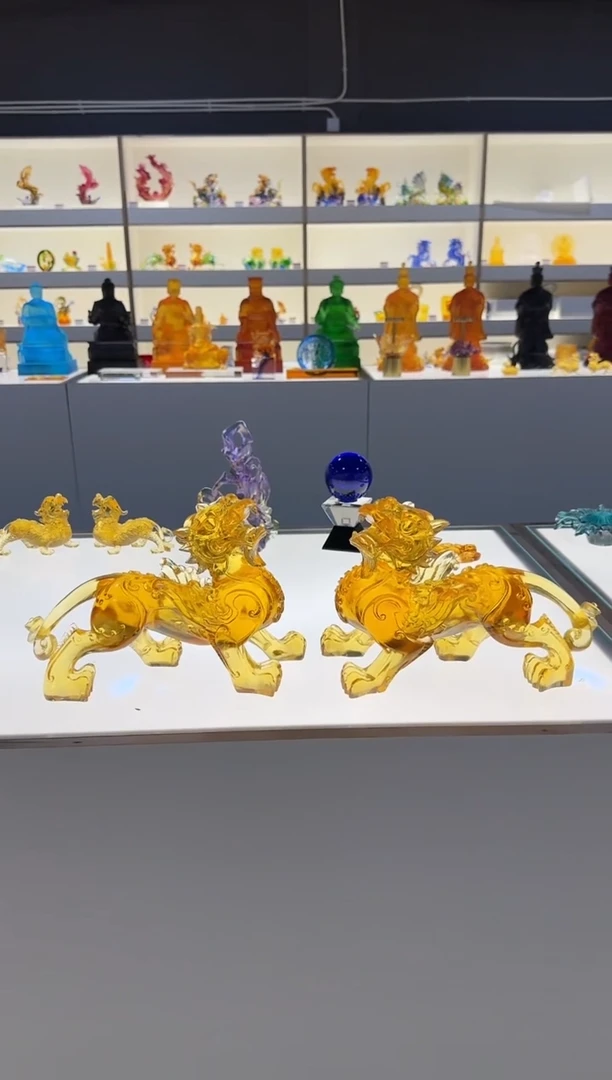 手工艺品琉璃貔貅27厘米