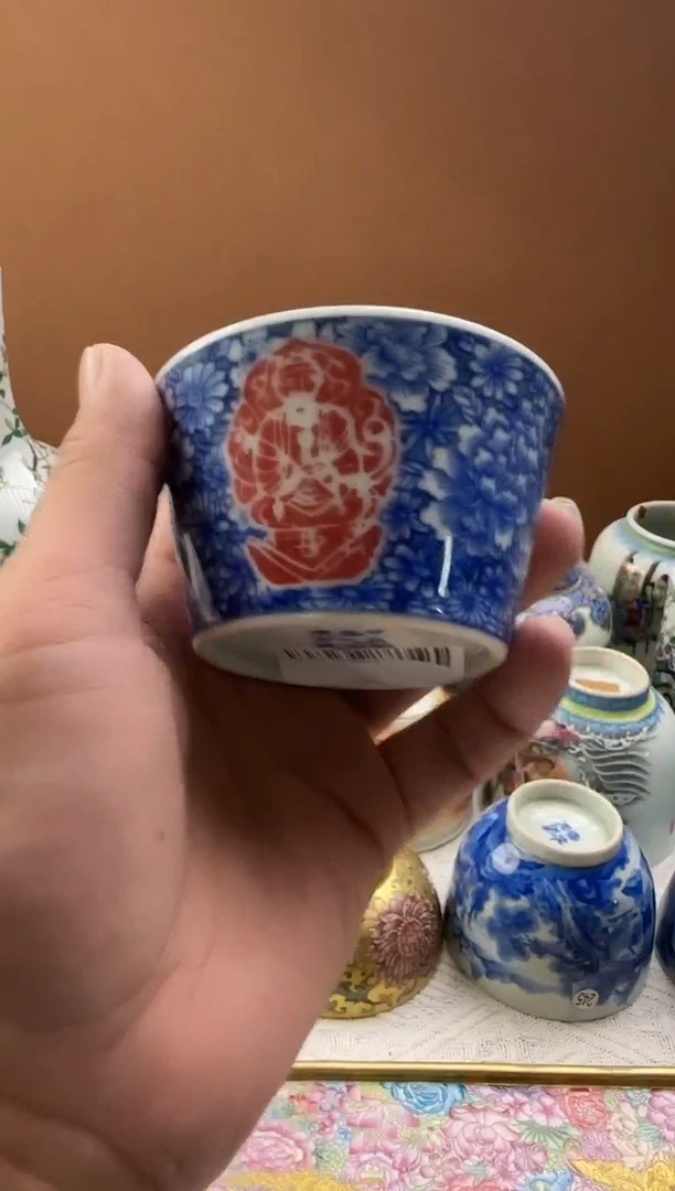 瓷片景德镇瓷器茶器茶杯