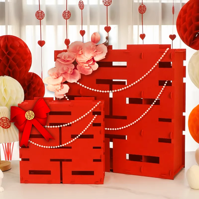 结婚装饰立体喜字摆件婚房布置订婚摆件喜字布置氛围喜字桌摆摆台