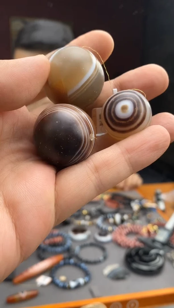 玛瑙/玉髓颈饰未镶嵌 -0910-162 尺寸大小 多样性发