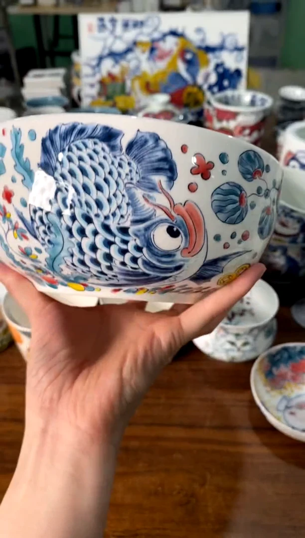 碟龙鱼面碗[直播间福利价）