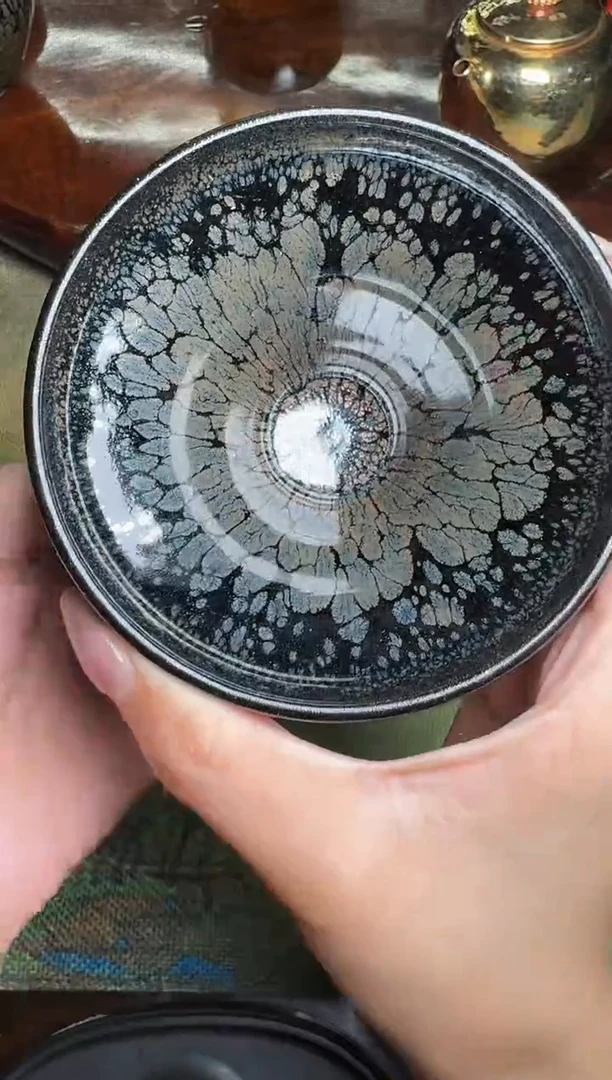 茶盏阙梅娇水墨牡丹13
