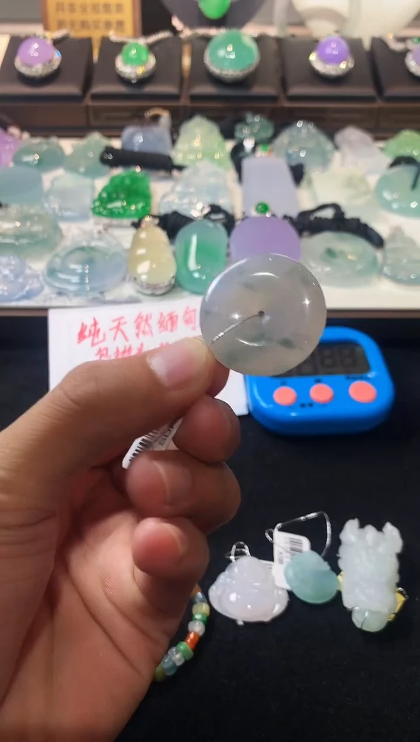 未镶嵌定制翡翠招**~ 5002毛货不退不换