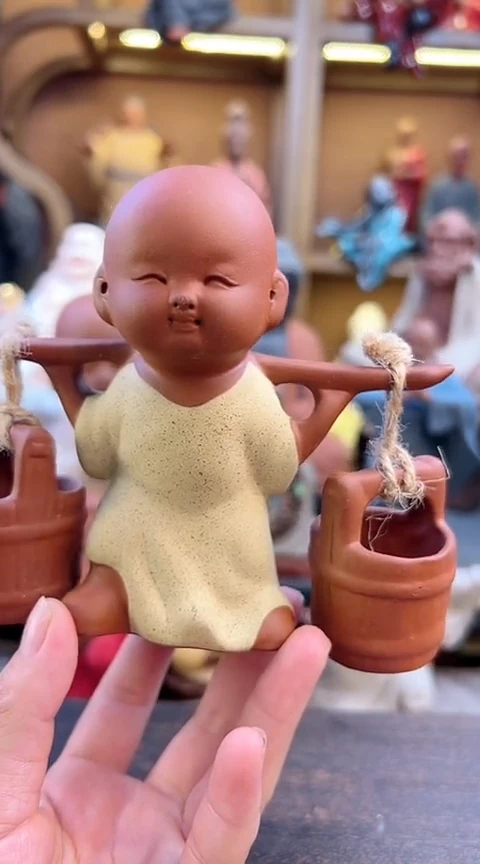 紫砂茶宠器闵茶宠摆件