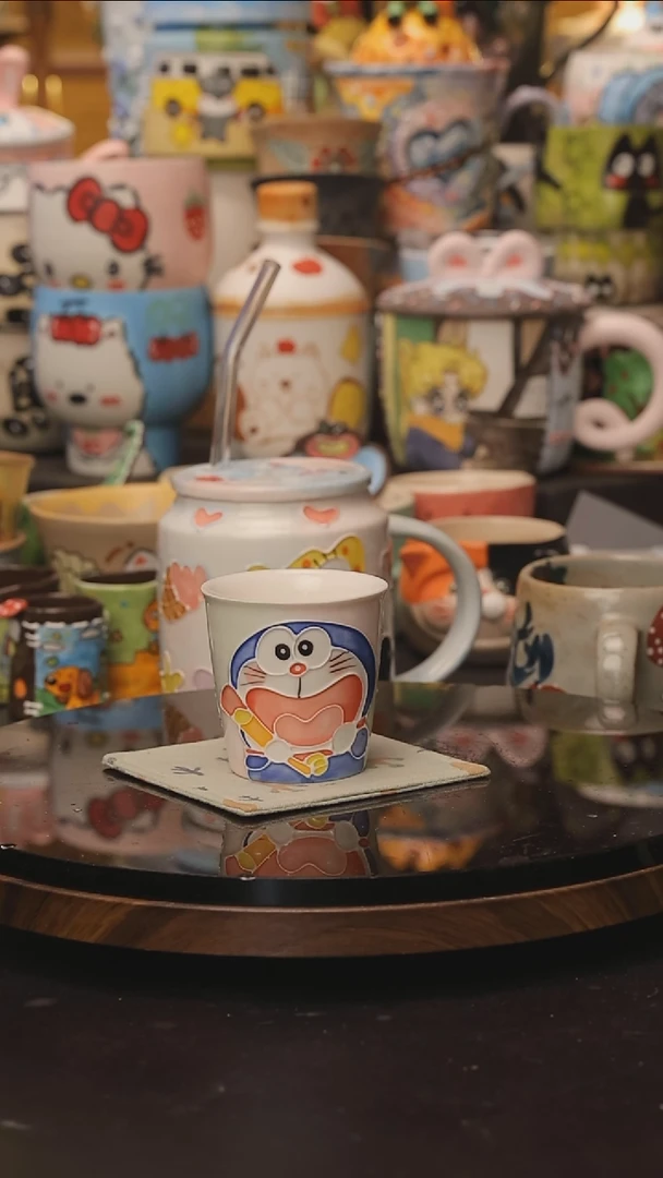 景德镇釉下彩绘设计师款式陶瓷