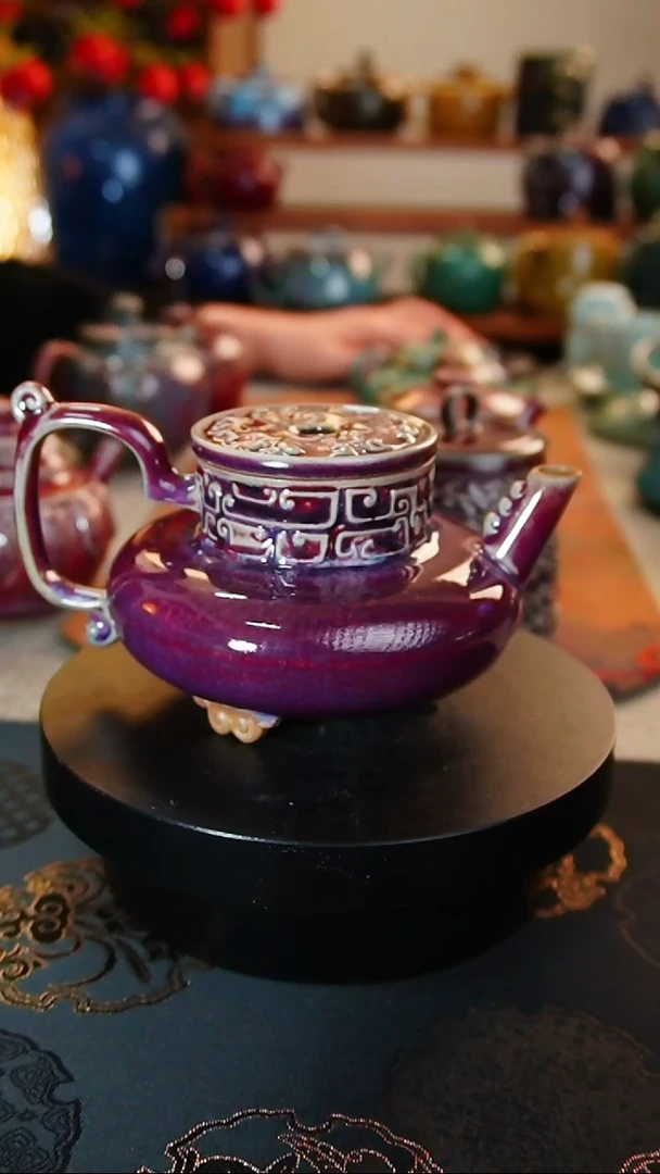 【闪购商品】瓷片648 天乙壶  贤