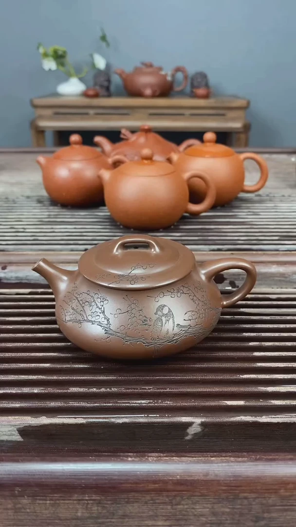 茶壶紫砂简瓢170
