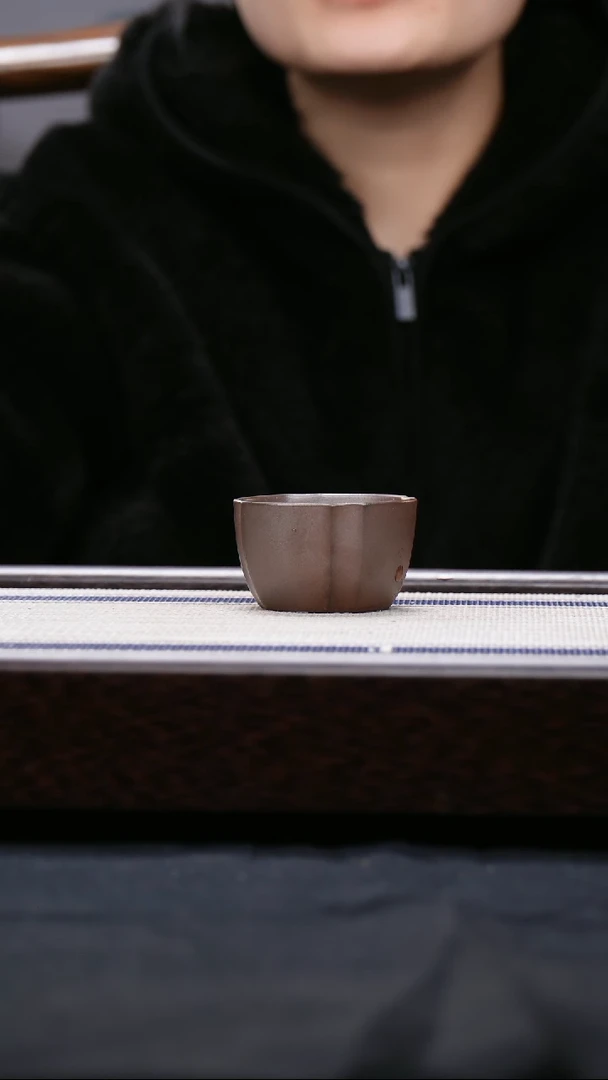 【闪购商品】紫砂茶壶柴烧 四方福杯