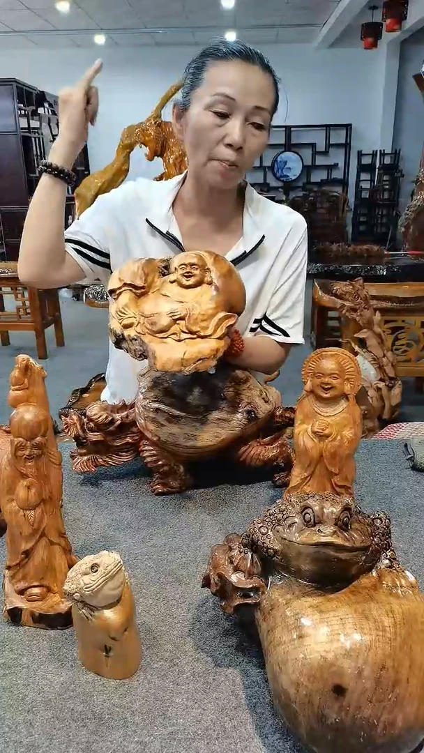 木果香，乐乐佛，手工雕刻