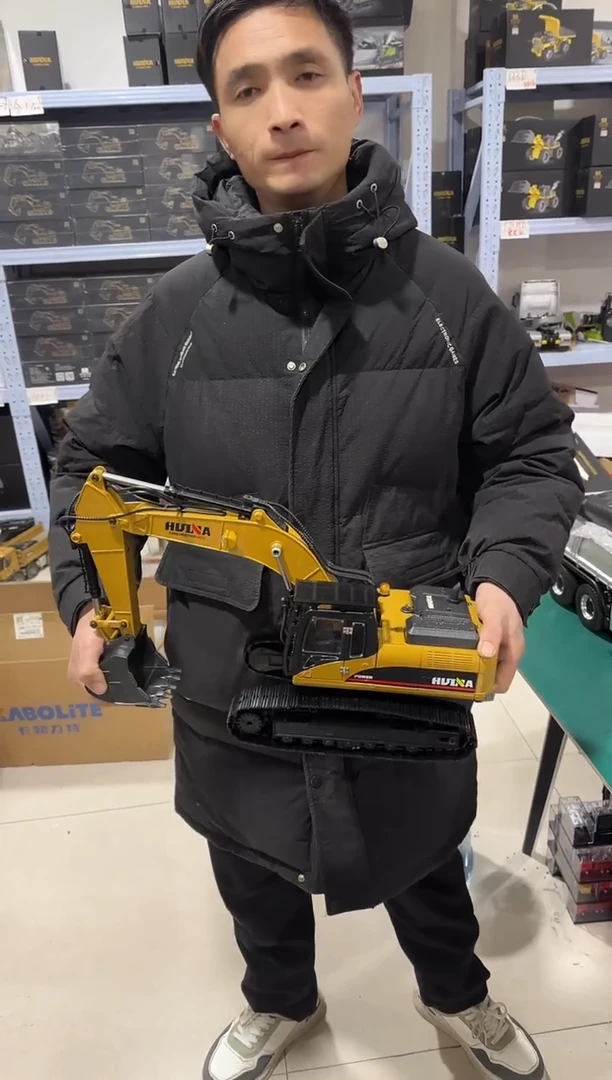 福利非全新汇纳580升级版全合金挖掘机