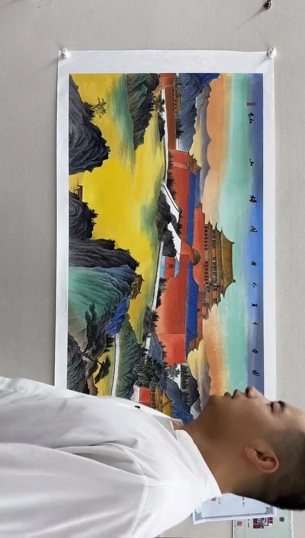 国画王东圃精品作品