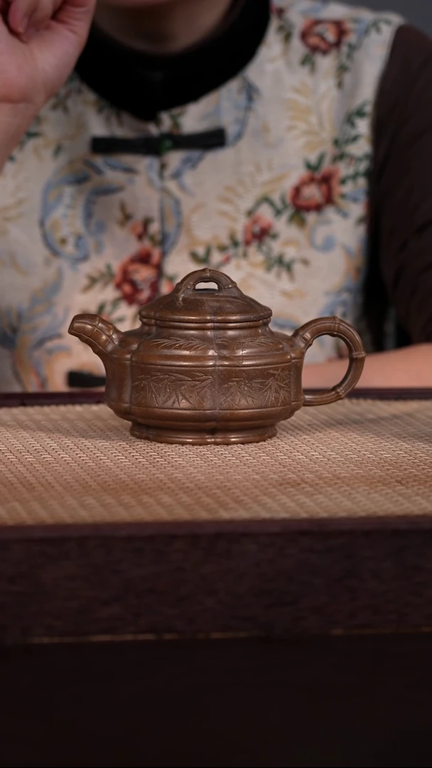 茶壶紫砂翡翠龙背青 290cc