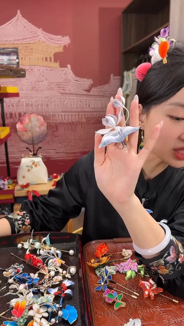 【闪购商品】刺绣苏绣世家非遗手工（胸针）