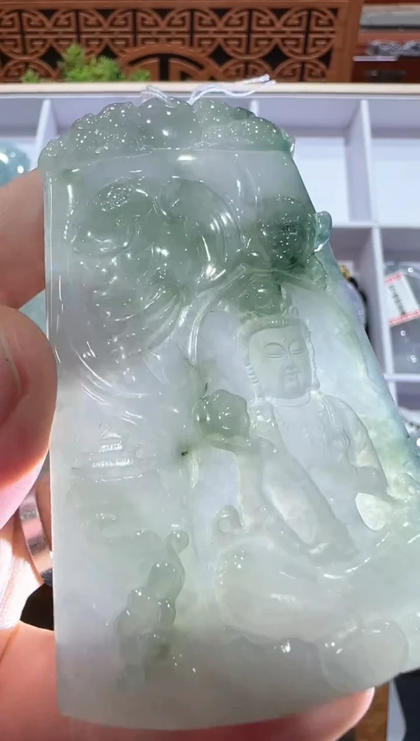 未镶嵌挂件翡翠A货翡翠多样性孤品