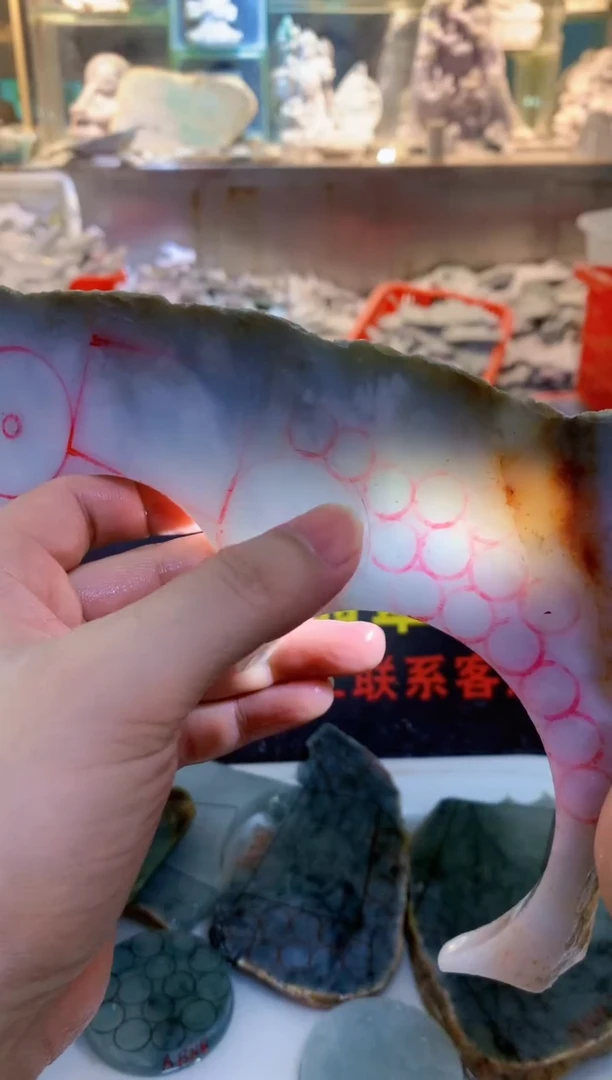 裸石翡翠0朗0翡翠珠宝49