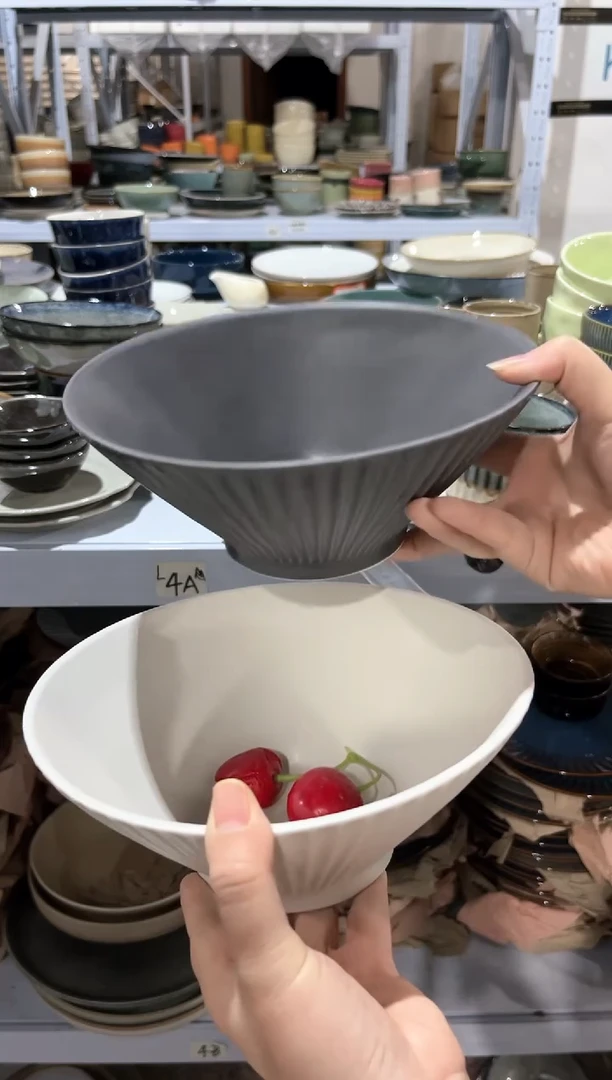 【闪购商品】瓷片外贸尾货瑕疵满20包邮X2八英寸白加灰