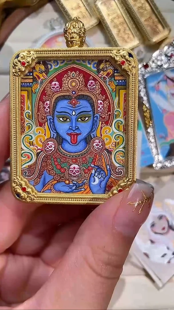 吊坠4x5扎基本尊寂静像闪购