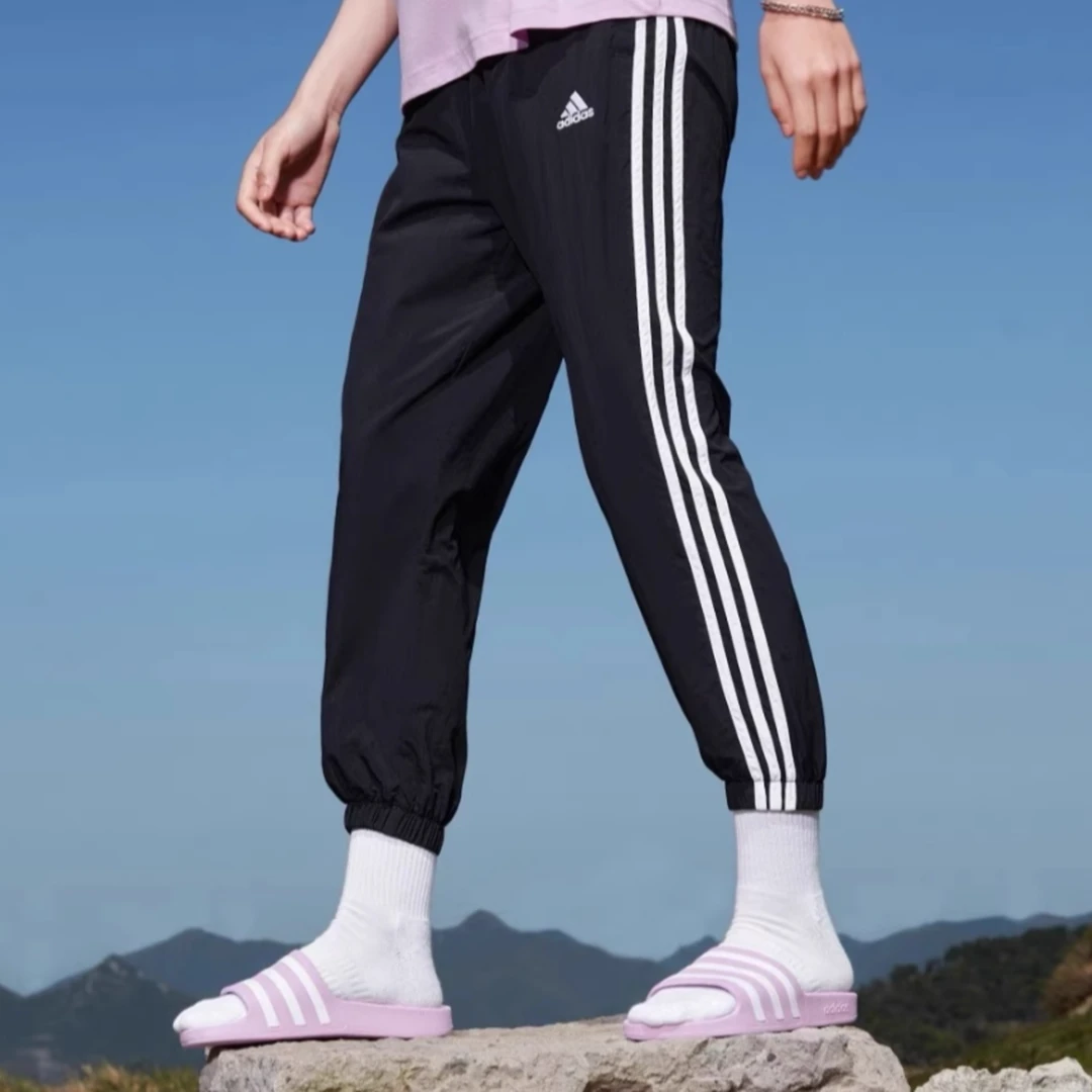 Adidas阿迪达斯正品新款女子休闲收口运动九分裤 GM5559