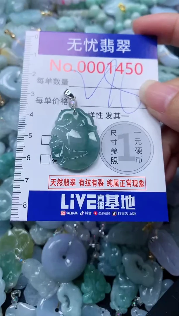 颈饰未镶嵌翡翠1450