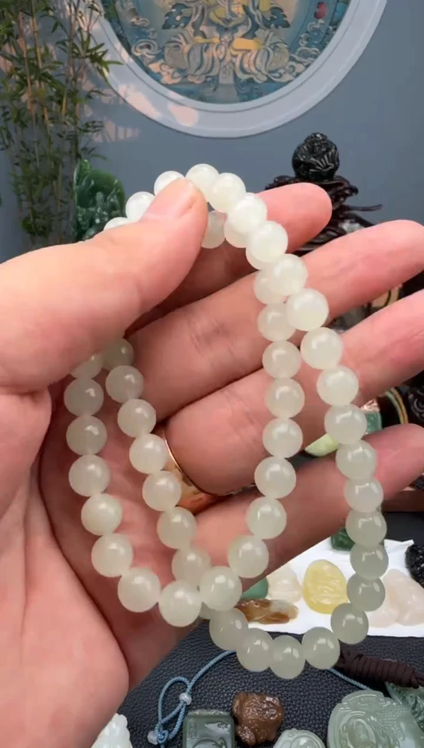 和田玉未镶嵌颈饰和田玉