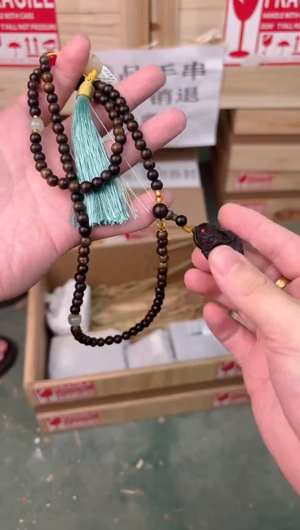 禧一文玩木作类材质手串无礼盒sp212