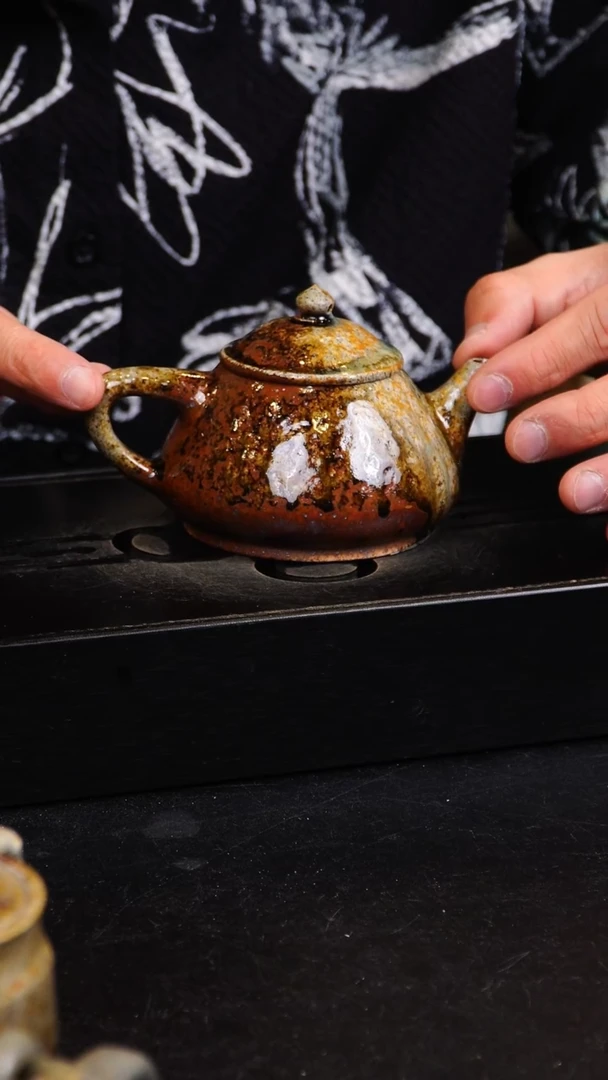 茶壶紫砂宜兴紫砂柴烧壶