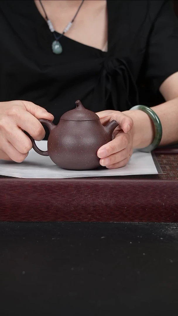 茶壶紫砂天青茄瓜