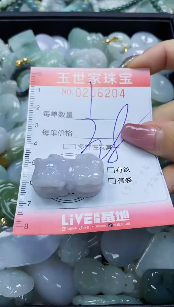 【闪购商品】翡翠颈饰未镶嵌闪购0206204