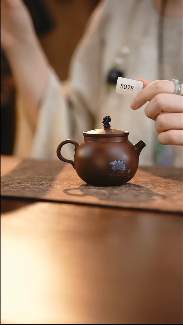 雲梦茶器紫陶茶壶5078