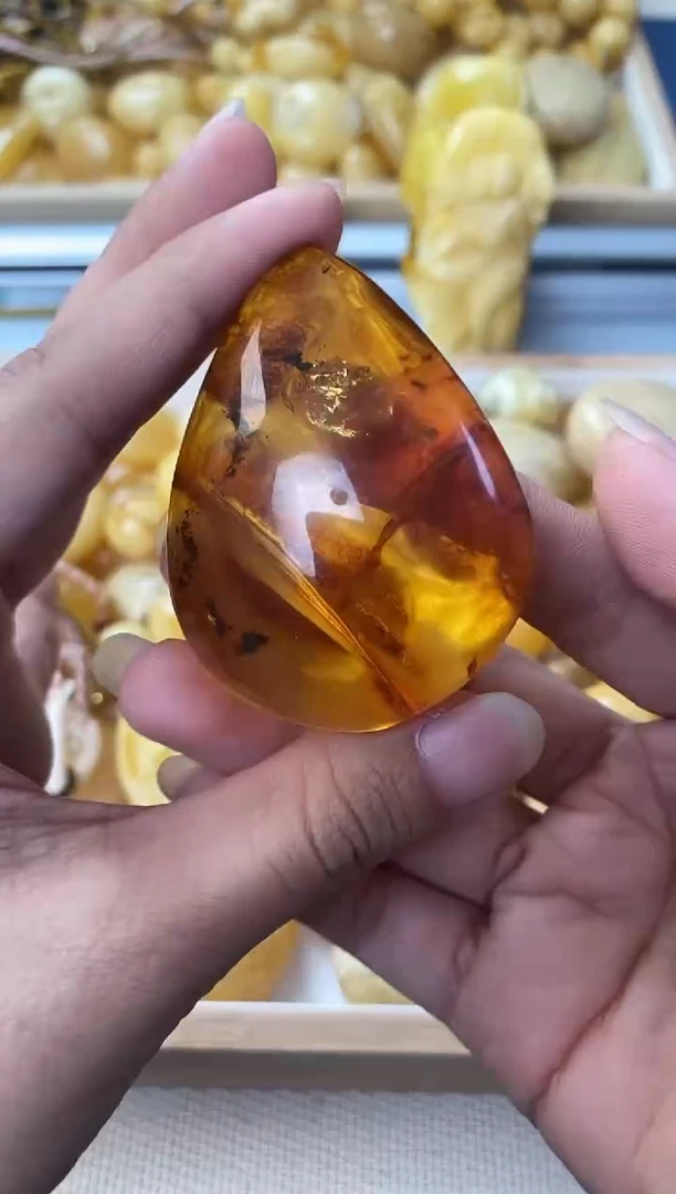 未镶嵌琥珀裸石天然琥珀蜜蜡