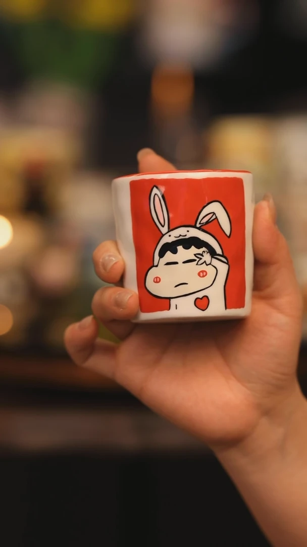 【闪购商品】摆件景德镇釉下彩绘设计师款陶瓷